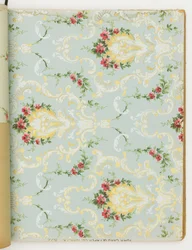 Libro de muestras, Papel pintado de premio Alfred Peats