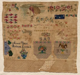 Muestrario, 1800s