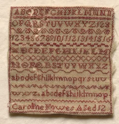 Muestrario, 1800s