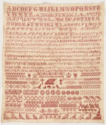 Muestrario, 1800s