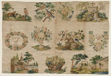 Fragmento de muestra, 1819