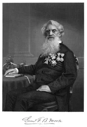 Samuel Finley Breese Morse, artista e inventor estadounidense, 1872