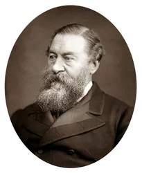 Samuel White Baker 1821-1893, explorador inglés y activista contra la esclavitud, c1880