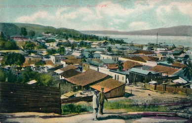 Santiago de Cuba. - Barrio de los Gallegos. - Vista parcial, c. 1910
