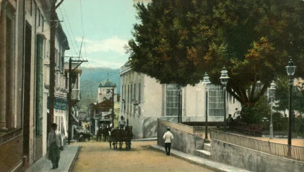 Santiago de Cuba - Calle de Santo Tomás, 1907