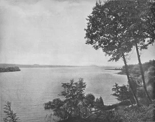 Lago Saratoga, Saratoga, N.Y., c1897