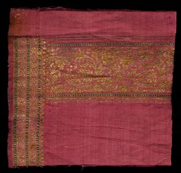 Fragmento de sari, 1800s