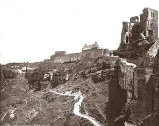 Castillo de Scarborough, North Yorkshire, 1894