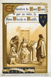 Escena de la vida de Bertrand du Guesclin, siglo XIX