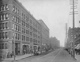Segunda Calle, Seattle, Washington, c1897