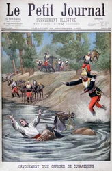Auto-sacrificio de un Coracero Francés