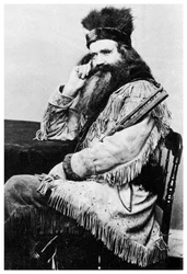 Seth Kinman, cazador americano, 1860s 1955