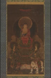 Tríada de Shaka Shakyamuni, siglo XIII