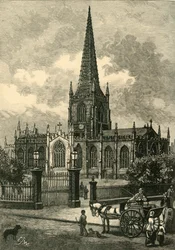 Iglesia parroquial de Sheffield, 1898