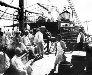 Barco, Shanghái, China, 1900