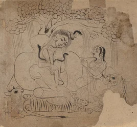 Shiva y Parvati
