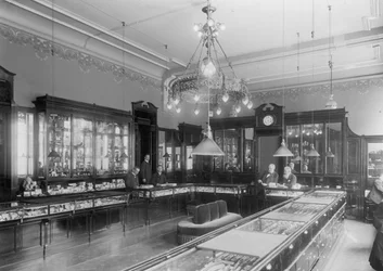 Tienda en la Casa de Fabergé, San Petersburgo, Rusia