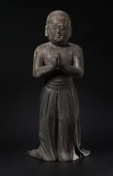 Shotoku Taishi a los dos años, principios de 1300