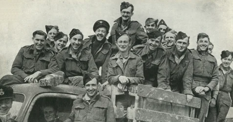 Sidi Barrani: equipos de tierra de la Real Fuerza Aérea, hacia 1942-1943, 1945