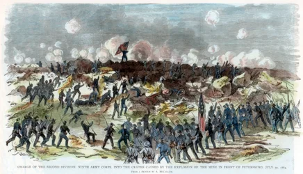 Asedio de Petersburg, Virginia, Guerra Civil Americana, 30 de julio de 1864