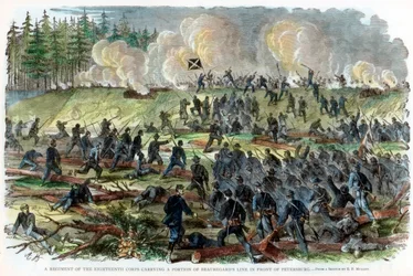 Sitio de Petersburg, Virginia, Guerra Civil Americana, c1864-c1865