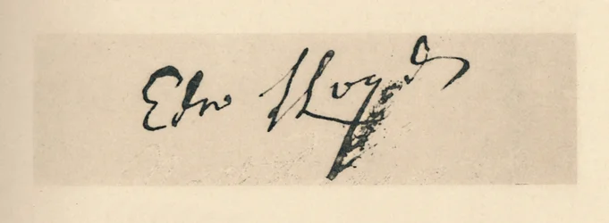 Firma de Edward Lloyd, 1712, 1928