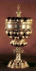 Copa de plata, siglo XVI