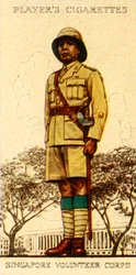 Cuerpo de Voluntarios de Singapur, 1936