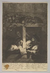 Cantantes en la ventana, 1610-85