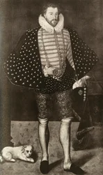 Sir Christopher Hatton, 1909