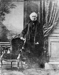 Sir David Brewster, físico escocés, c 1860s
