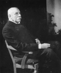 Sir Edward Elgar, 1857-1934, compositor inglés, principios del siglo XX