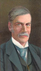 Sir Ernest Mason Satow 1843-1929, erudito, diplomático y japonólogo británico, 1906