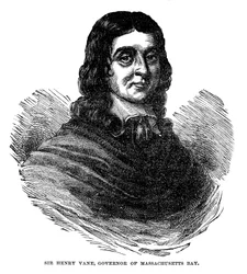 Sir Henry Vane, gobernador de Massachusetts, 1872