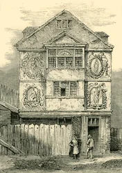 La cabaña de Sir Paul Pindar, 1791, c1872