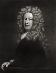 Sir Samuel Garth, médico y poeta inglés c1705-1710, 1906