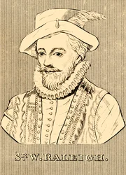 Sir W. Raleigh, c. 1552-1618, 1830
