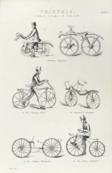 Seis formas tempranas de bicicleta
