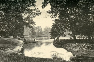 Banco de sexto curso, y Fellows Eyot, 1911