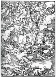 Boceto para El Juicio Final en Gerard d