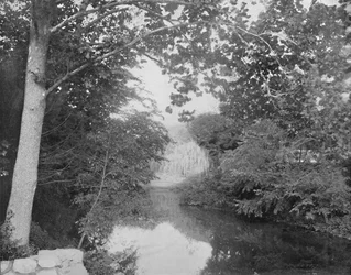 Sleepy Hollow, Río Hudson, Nueva York, c. 1897