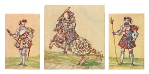 Soldados del Período Tudor, siglo XVI, 1903