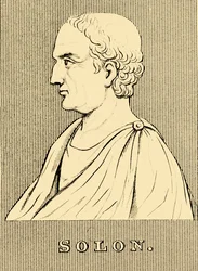 Solón, c630-c560 a.C., 1830