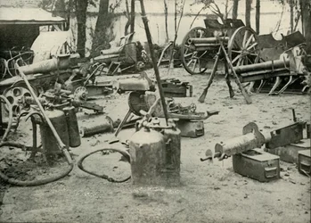Algunos despojos del campo de batalla, 1919