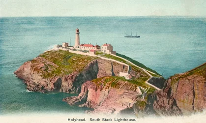 Faro de South Stack, Holyhead, Anglesey, c1920