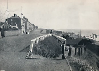 Southwold - El Acantilado Norte, 1895
