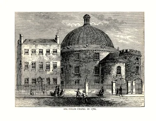 Capilla de Spa Fields, 1781