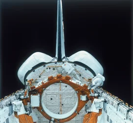 Astronauta del Transbordador Espacial en EVA, 1980s