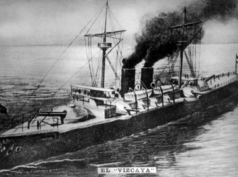 Acorazado español El Viscaya, 1898, 1920s