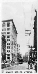Calle Sparks, Ottawa, Canadá, c1920s